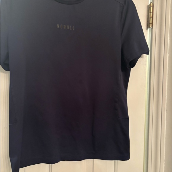 NOBULL Black Polo Short Sleeve T-Shirt - Picture 1 of 2